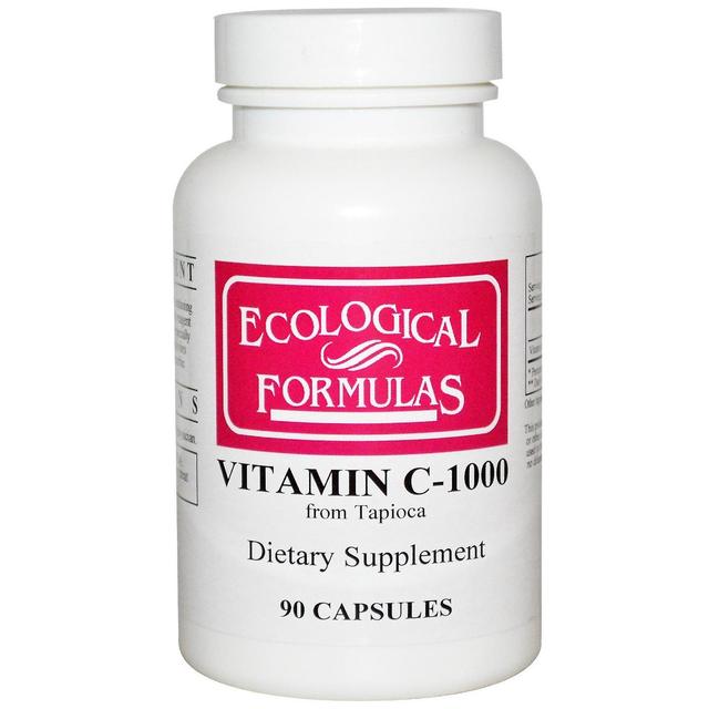 Ecological Formulas, Vitamin C-1000, 90 Capsules on Productcaster.