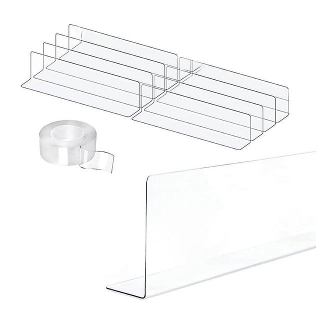 Transparent Toy Blocker for Under Furniture, Under Couch Blocker (3.2Inch H 16Inch L), 8 Pack Bed Blockers for Under Bed on Productcaster.