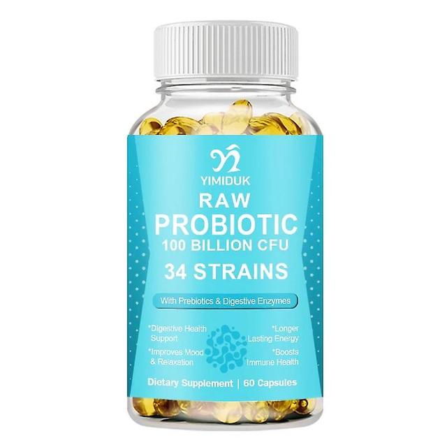 Sofirn Probiotic Enzyme Capsules 100 Billion CFU 34 Strains with Prebiotics & Digestive Enzymes for Intestinal Flora & Digestive Health 1 Bottles 1... on Productcaster.