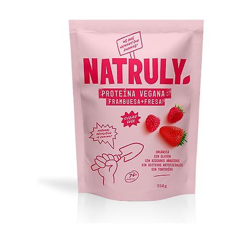 Natruly Økologisk jordbær vegansk protein 350 g on Productcaster.