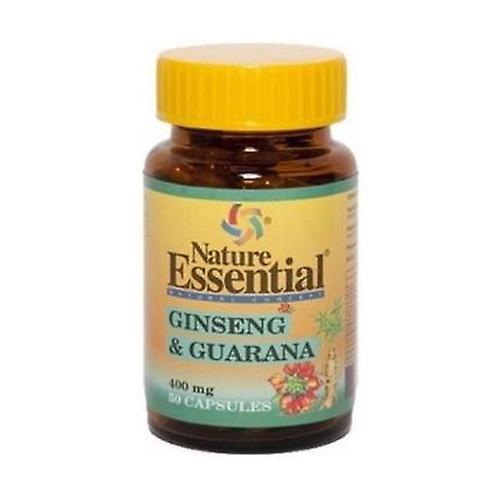 Nature Essential Ginseng og Guarana 50 kapsler på 400 mg on Productcaster.