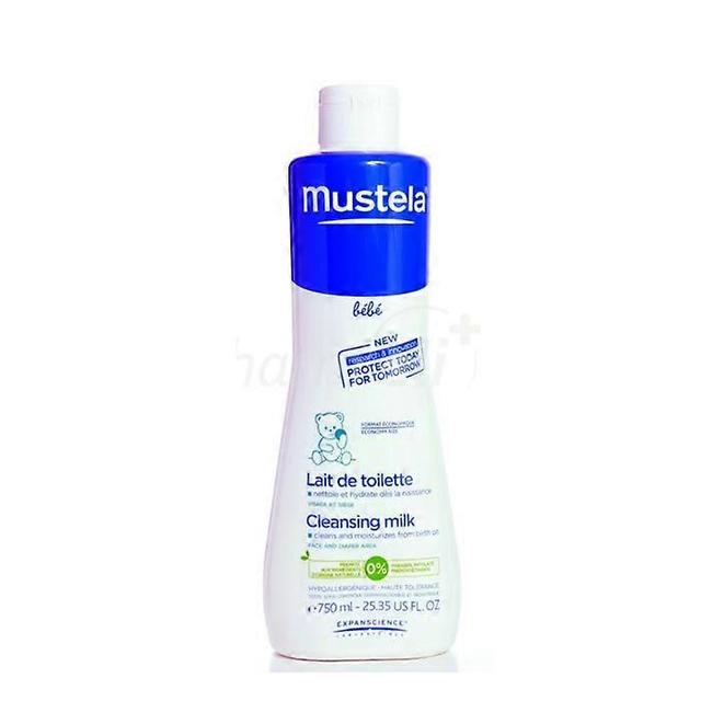 Gentle cleansing lotion for face and body 750ml by mustela - nourishing skincare for all ages! on Productcaster.