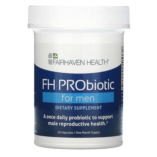 Fairhaven Health, FH PRObiotic til mænd, 30 kapsler on Productcaster.