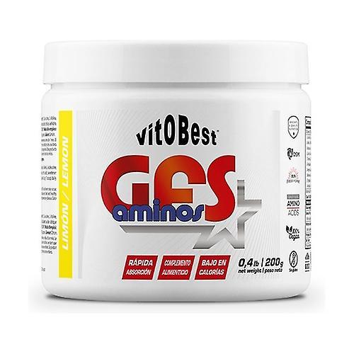 Vit.O.Best Gfs aminos jauhe urheilusuoritus 200 g jauhetta (sitruuna) on Productcaster.