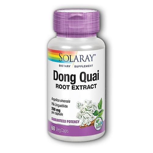 Solaray Dong Quai Root Extract, 60 Caps (Pack of 2) on Productcaster.