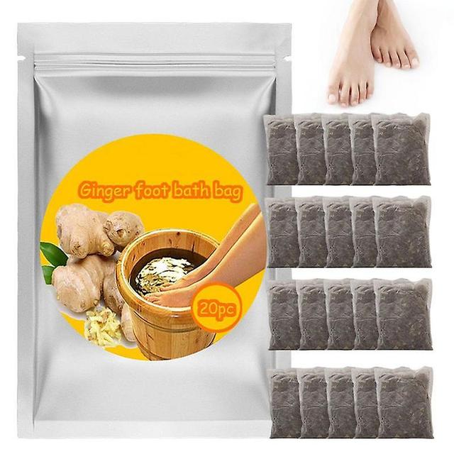 Sac de bain pour pieds gingembre pour soins du corps, résistant au froid, herbes chinoises, pour femmes et hommes on Productcaster.