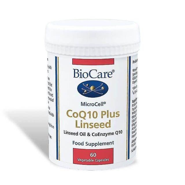 BioCare MicroCell CoQ-10 Plus Vegicaps di lino 60 (52960) on Productcaster.