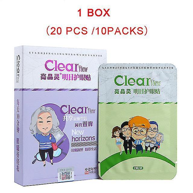 30 Days Immediate Drop -2.0 Diopter Improve Vision Eye Patch Relieve Myopia Eye Fatigue Dry Blurry Help Sleep Remove Dark Circle Elderly types on Productcaster.