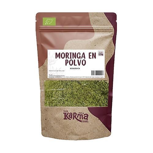 Karma Moringa powder Eco gluten-free vegan 125 g of powder on Productcaster.