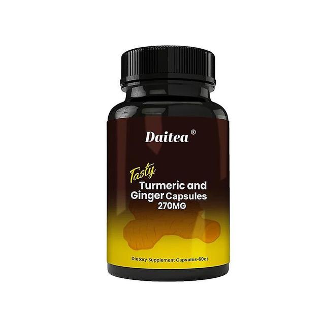 Visgaler Daitea Turmeric Capsules 270 Mg -effective In Soothing Joints, Ligaments, Tendons And Muscles, Anti-inflammatory 60 count-1 bottle on Productcaster.