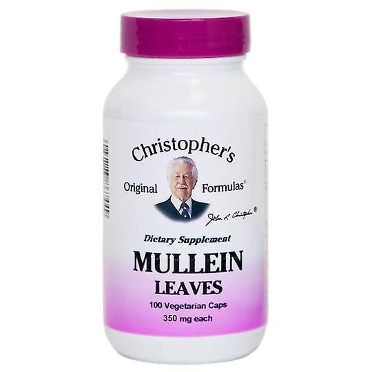 Christopher's Original Formulas Mullein leaf - 100 capsules on Productcaster.