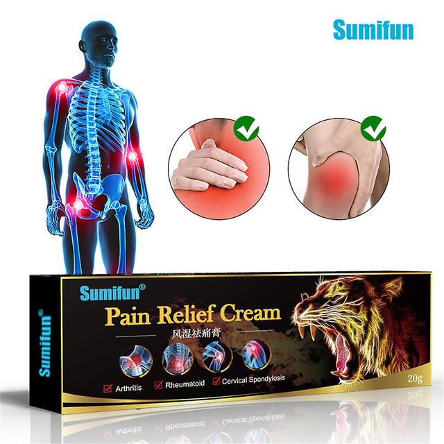 Tiger Pain Relief krémová masť gélový balzam Artritída Osteoartritída Reumatoidná 1pc on Productcaster.