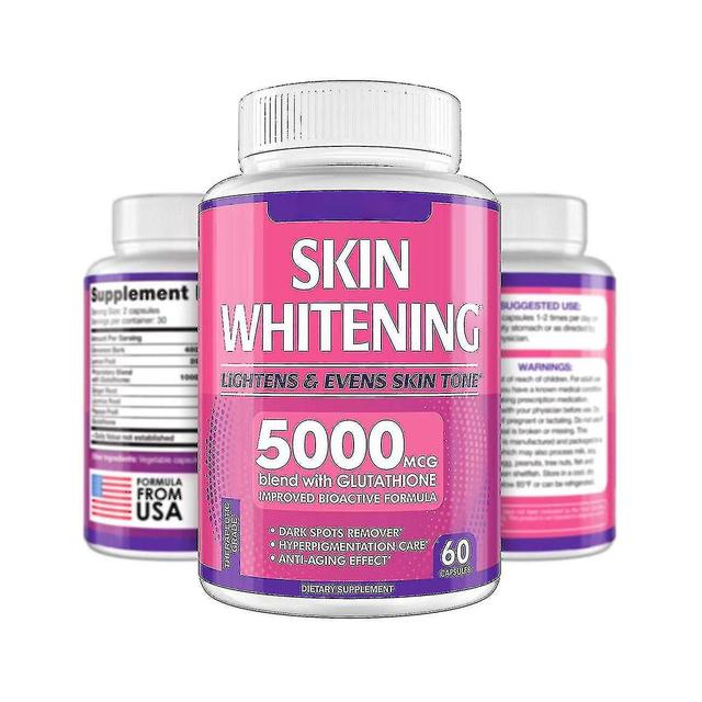 Vorallme Glutathione Whitening Capsules Whitening Pills For Youthful Skin Health 60 Capsules 2 Bottles on Productcaster.