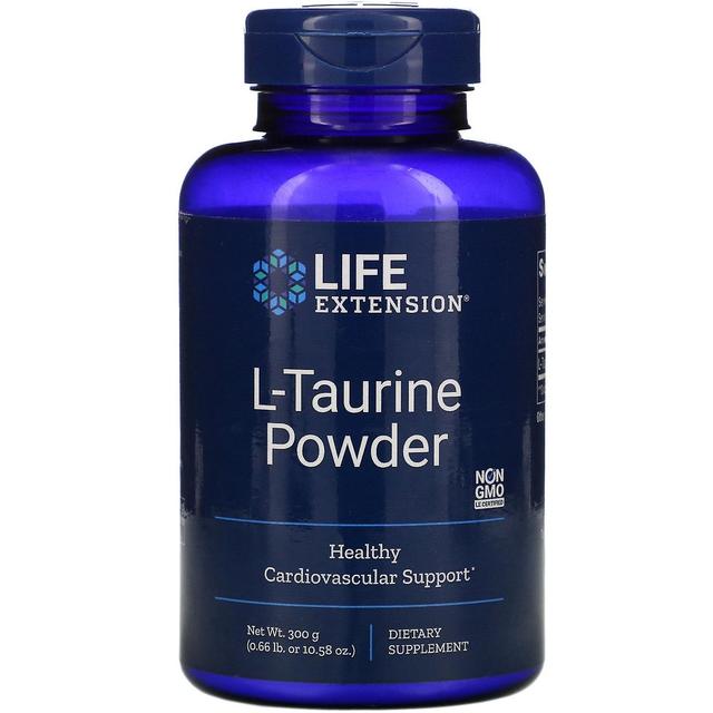 Life Extension Livsforlængelse, L-taurinpulver, 300 g on Productcaster.