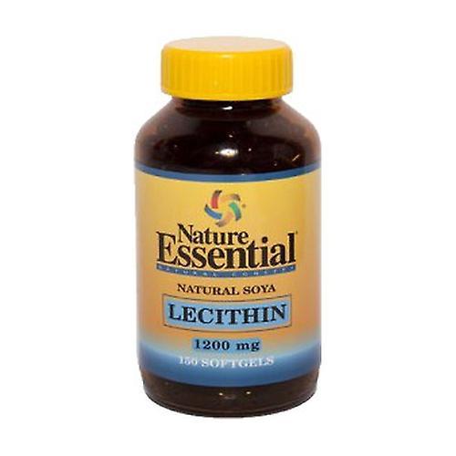 Nature Essential Soy lecithin 150 softgels of 1200mg on Productcaster.