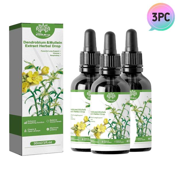 Lung Clearing Herbal Extract Herbal Drops 30ml 3pc on Productcaster.