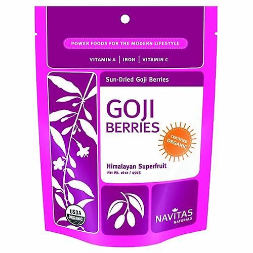 Navitas Organics Organics Bayas de Goji, 16 Oz (Pack de 1) on Productcaster.