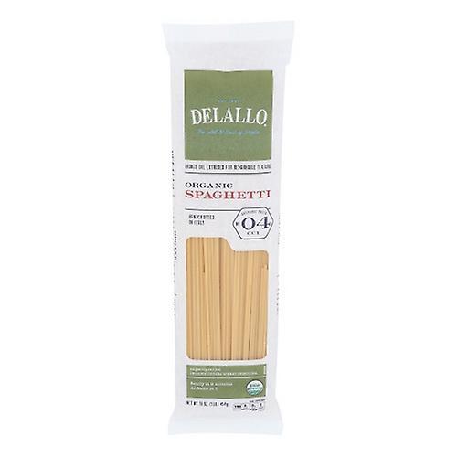 Delallo Organic Spaghetti Pasta, 16 Oz (Pack of 1) on Productcaster.