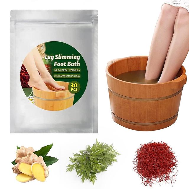 Foot Bath Bag Natural Herb Foot Soak Lymphatic Drainage Detox Foot Care Spa(30pcs) on Productcaster.