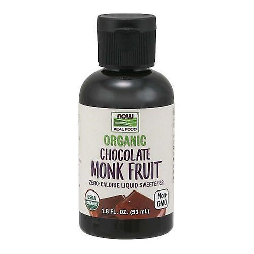 Now Foods Organic Chocolate Liquid Monk Fruit, 1.8 Oz (Pack of 2) on Productcaster.