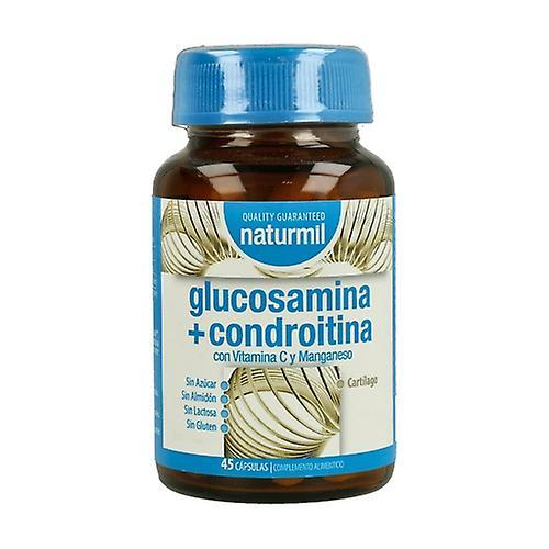 Naturmil Glucosamine + Chondroitin 45 capsules (500mg) on Productcaster.