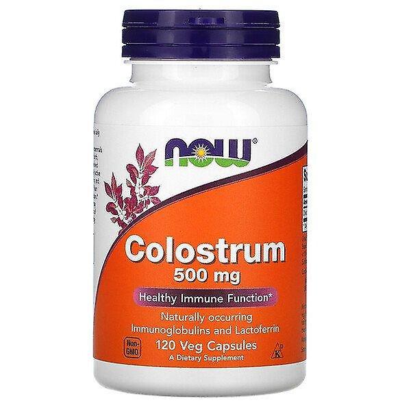 Now Foods, Colostrum, 500 mg, 120 Veg Kapseln on Productcaster.