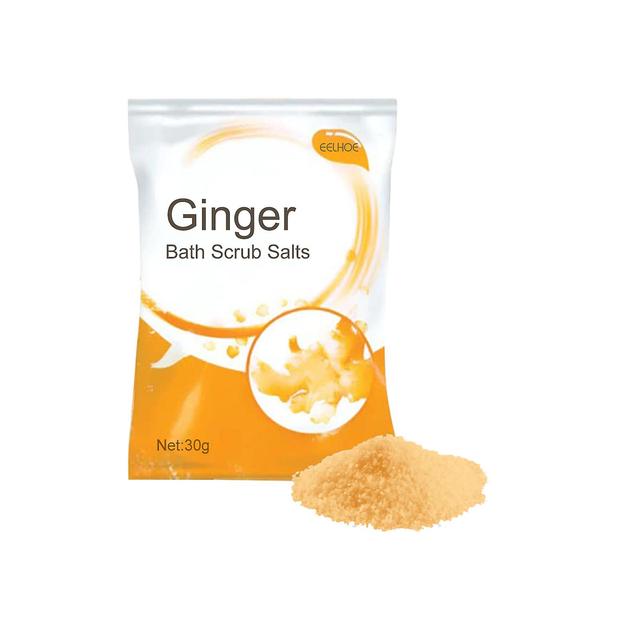 Ginger Lymphatic Bath Salt Body Improve Dredging Lymphatic Swelling Dispel Cold Moisture on Productcaster.