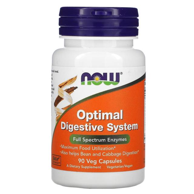 NOW Foods, Optimal Digestive System, 90 Veg Capsules on Productcaster.