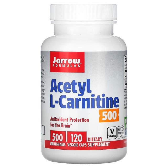 Jarrow Formulas, Acetyl L-Carnitine, 500 mg, 120 Veggie Caps on Productcaster.