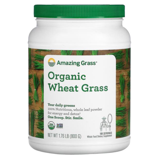 Amazing Grass Niesamowita trawa, Ekologiczna trawa pszeniczna, 1,76 funta (800 g) on Productcaster.