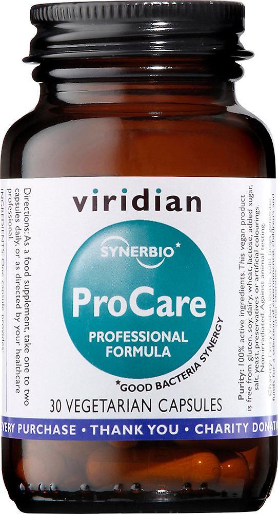 Viridian synerbio procare 30's on Productcaster.