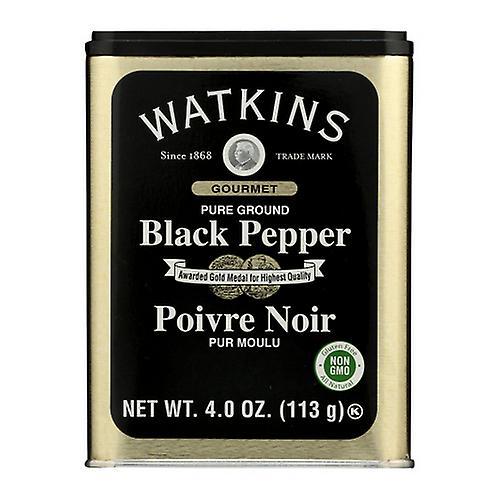 Watkins Ground Black Pepper, 4 Oz (Case of 6) (Pack of 1) on Productcaster.