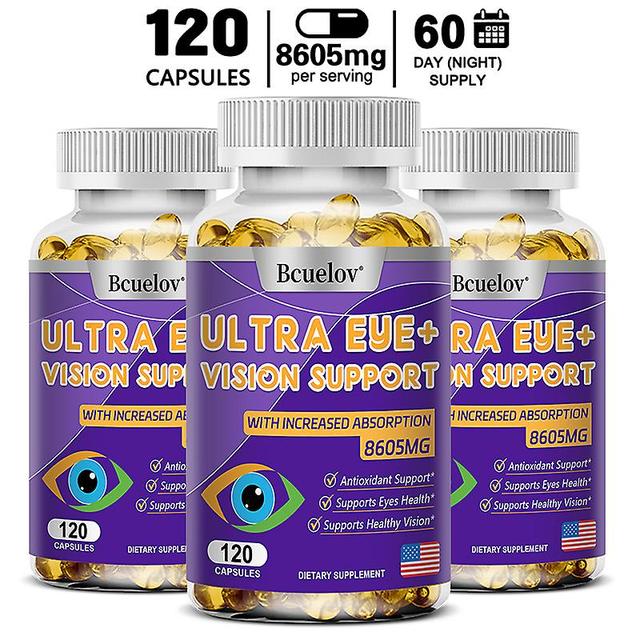 Vorallme Lutein And Zeaxanthin Extract-helps Improve Sleep Memory, Shorten Wake-up Time, Regulate Rhythm, And Improve Sleep Quality 120 count-3 bottle on Productcaster.