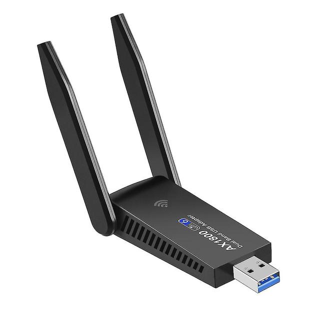 Wifi 6 Usb 3.0 Dongle Adapter 1800mbps Dual Band Wireless Network Card 2.4g / 5g Wifi Adapter Usb Fo on Productcaster.