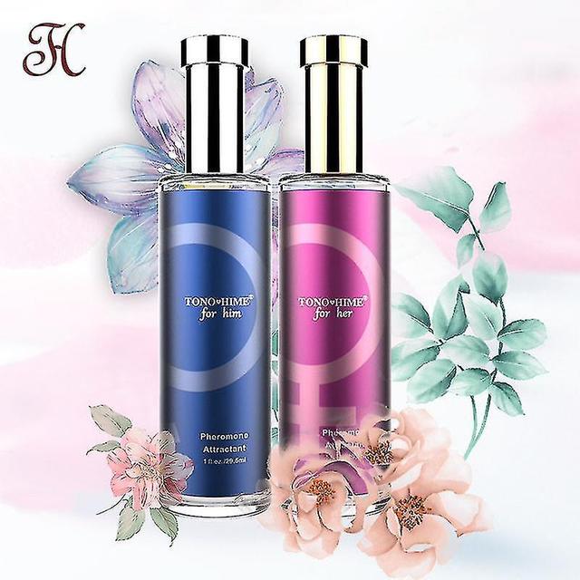 Perfume de longa duração, perfume feromônio sexy para homens e mulheres - Feromônio para perfume - Perfume feromônio para mulheres HOMEM-MISS on Productcaster.