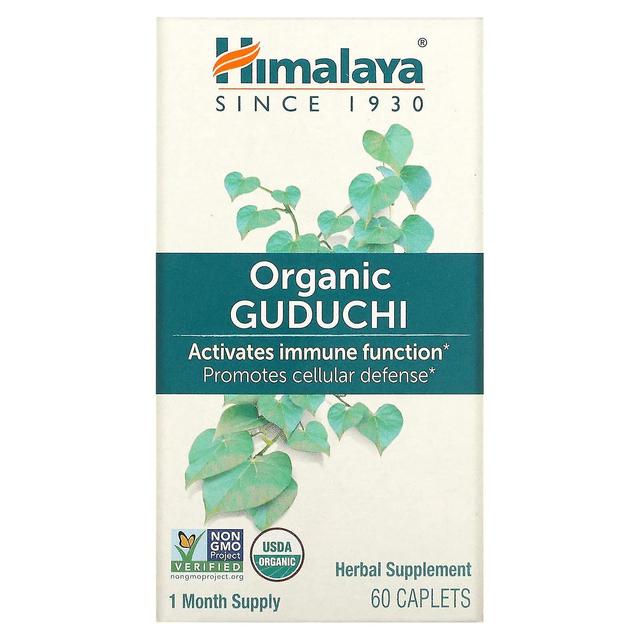 Himalaya, Organic Guduchi, 60 Caplets on Productcaster.