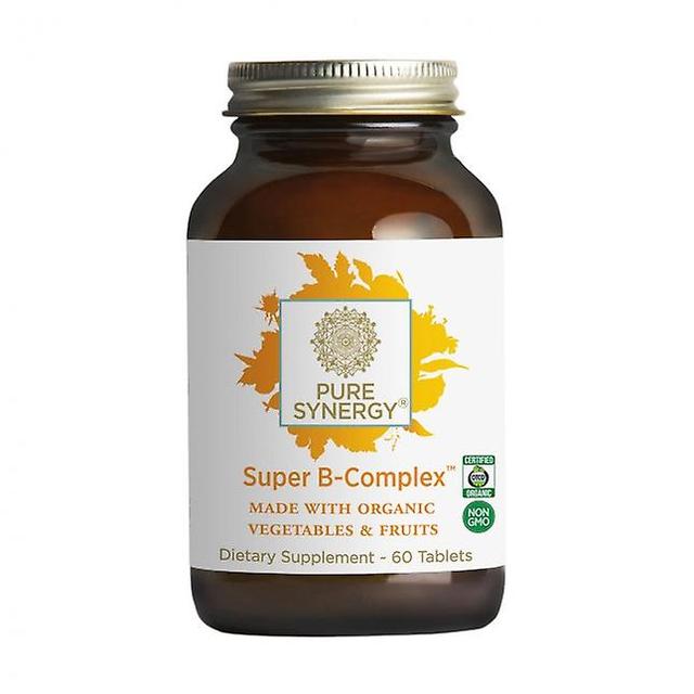 The Synergy Company, Organic Super B-Complex, 60 Veggie tablets on Productcaster.