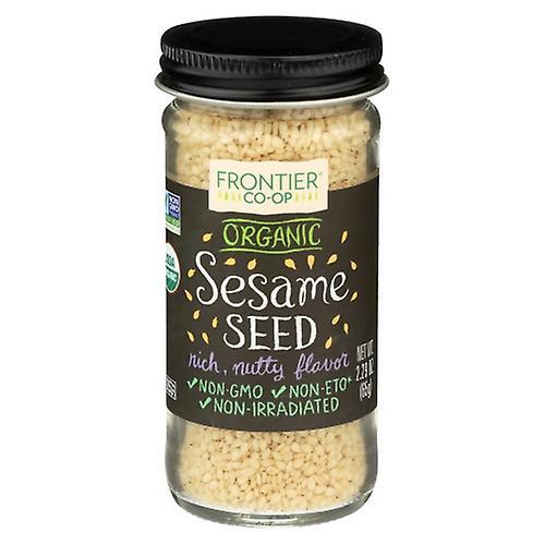 Frontier Herb Organic Sesame Seed intero, 2.29 oz (caso di 12) (confezione da 1) on Productcaster.