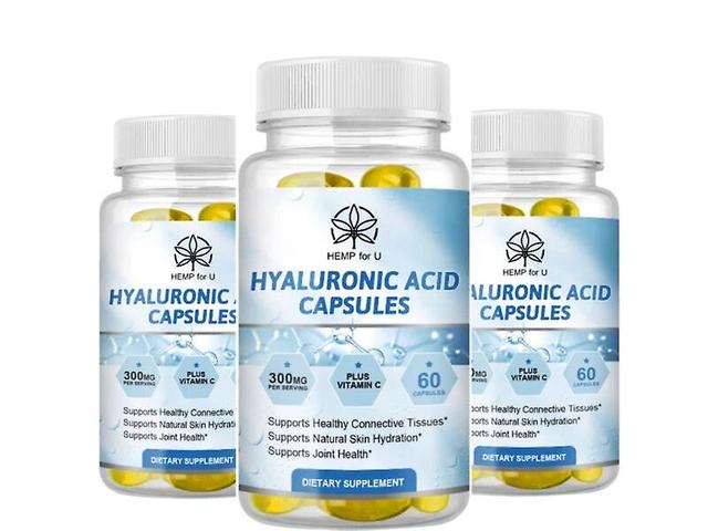 Hikig Hydrolytic Hyaluronic Acid Capsule Deeply Nourish Skin Brighten Elastic Freckle Removing Beauty Health Healthy Joints 3bottle x60pcs on Productcaster.