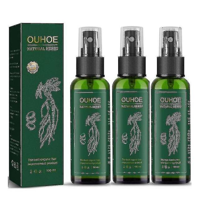 Jiuhaodian 1 pieza de aceite de Ouhoe pérdida de cabello rápida hereditaria 3pcs on Productcaster.