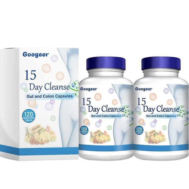 2bottles 15 Day Cleanse - Gut and Colon Support,Advanced Gut Cleanse Detox on Productcaster.