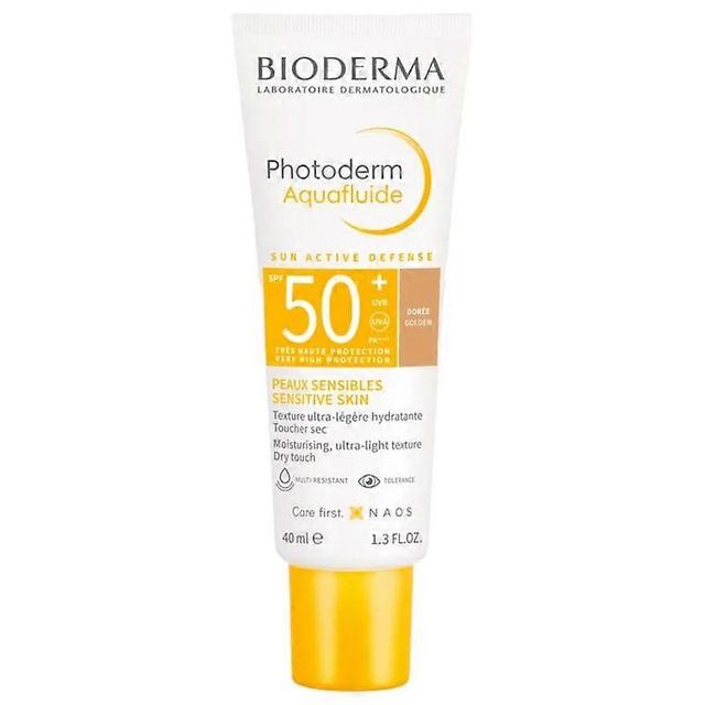 Bioderma photoderm aquafluide golden spf50+ 40ml on Productcaster.