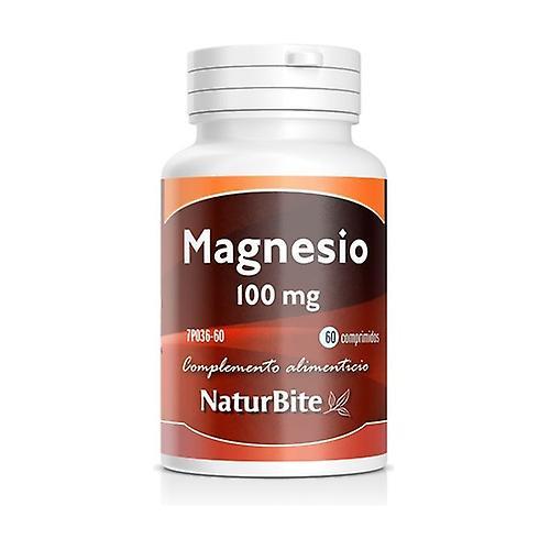 Naturbite Magnesium 60 tabletter af 100mg on Productcaster.