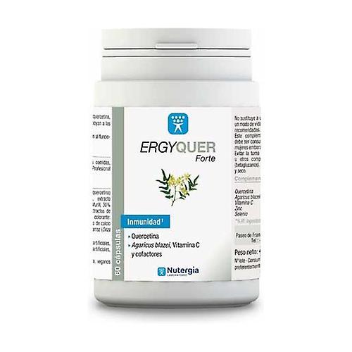 Nutergia Ergyquer forte immunity 60 capsules on Productcaster.