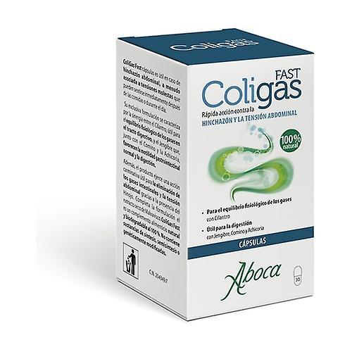 Aboca Coligas hurtige kapsler 30 kapsler on Productcaster.