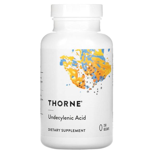 Thorne Research, Undecylenic Acid, 250 Gelcaps on Productcaster.