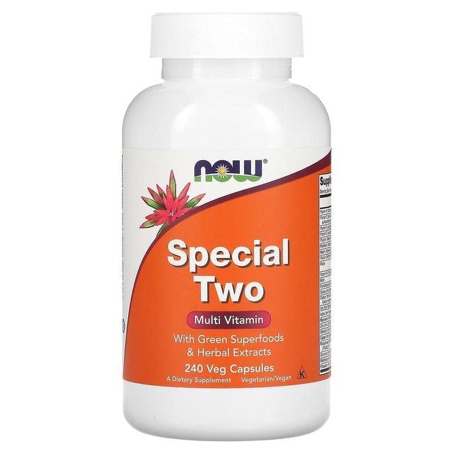 NOW Foods, Special Two, Multi Vitamin, 240 Veg Capsules on Productcaster.