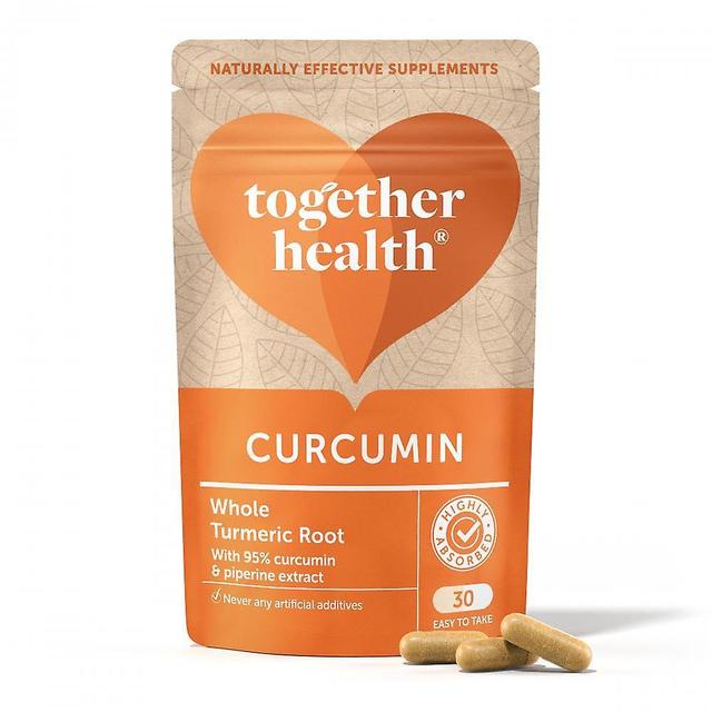 Together Health Tillsammans hälsa curcumin hela gurkmeja rot 30-talet on Productcaster.