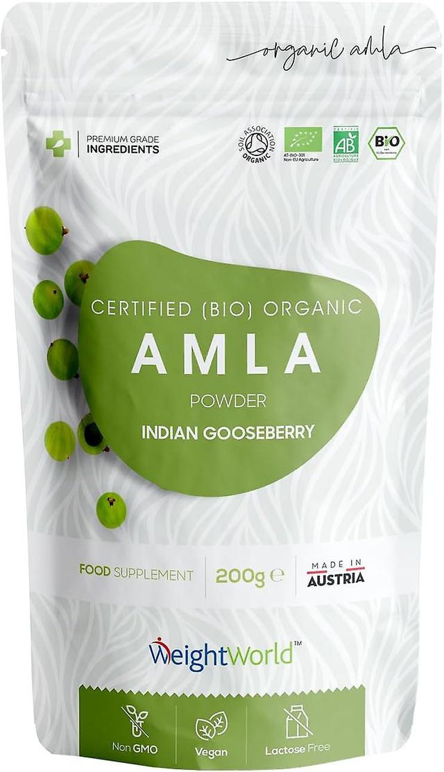 WeightWorld Organic (Bio) Amla 200g prášok on Productcaster.