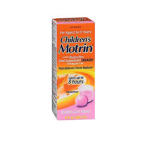 Motrin detská perorálna suspenzia s príchuťou bublinkovej gumy, 4 oz (balenie po 1) on Productcaster.